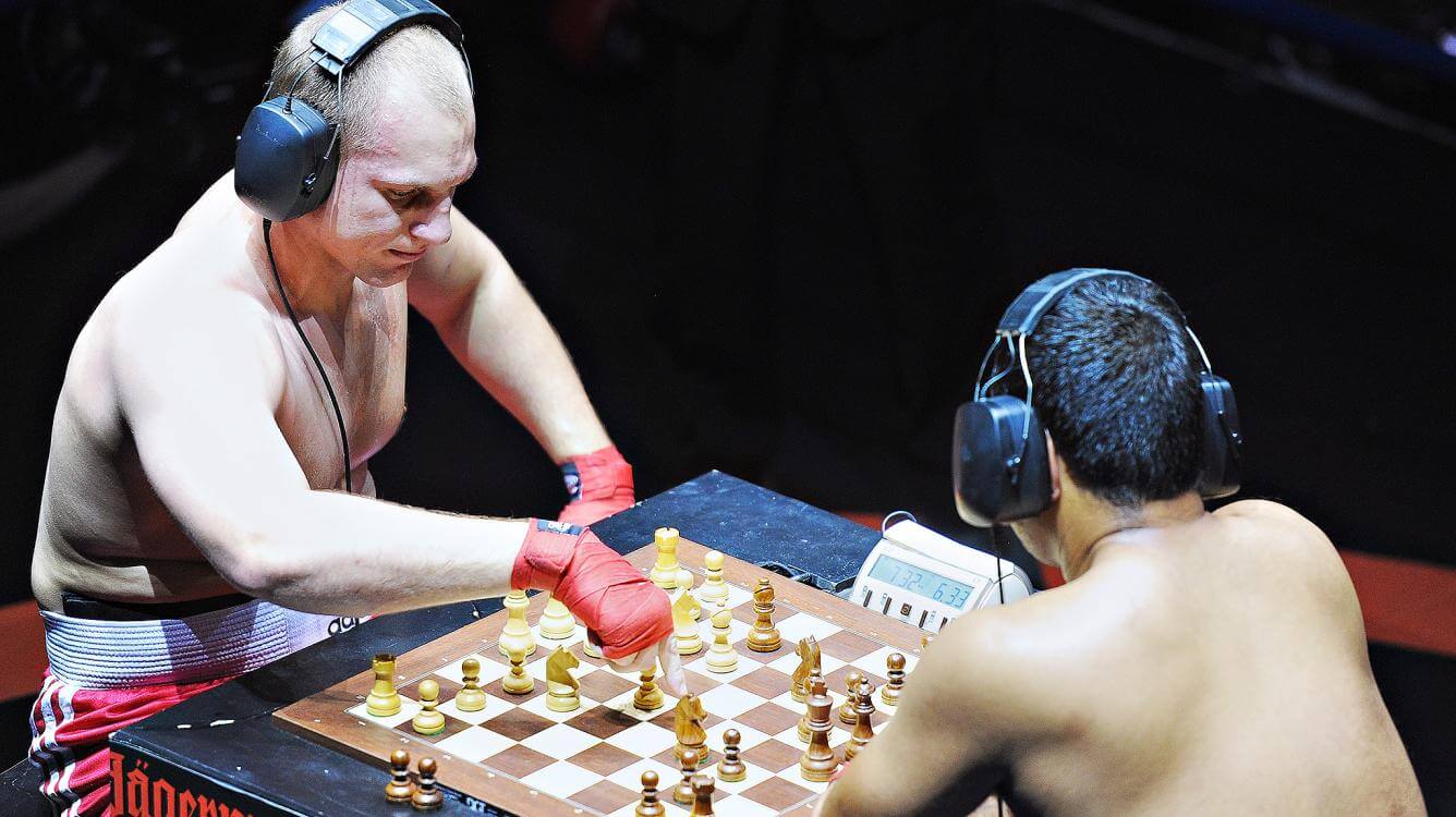 Chessboxing, A Sport Where Competitors Alternate Between Playing Chess & Boxing Each Other