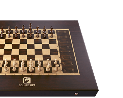 AI-enabled chess set moves virtual opponents on a real board