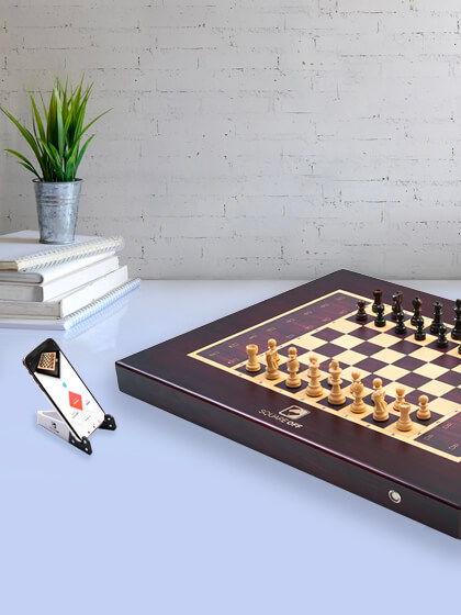 Full Chess.com Game with the Square Off SWAP Automated Chess Board 